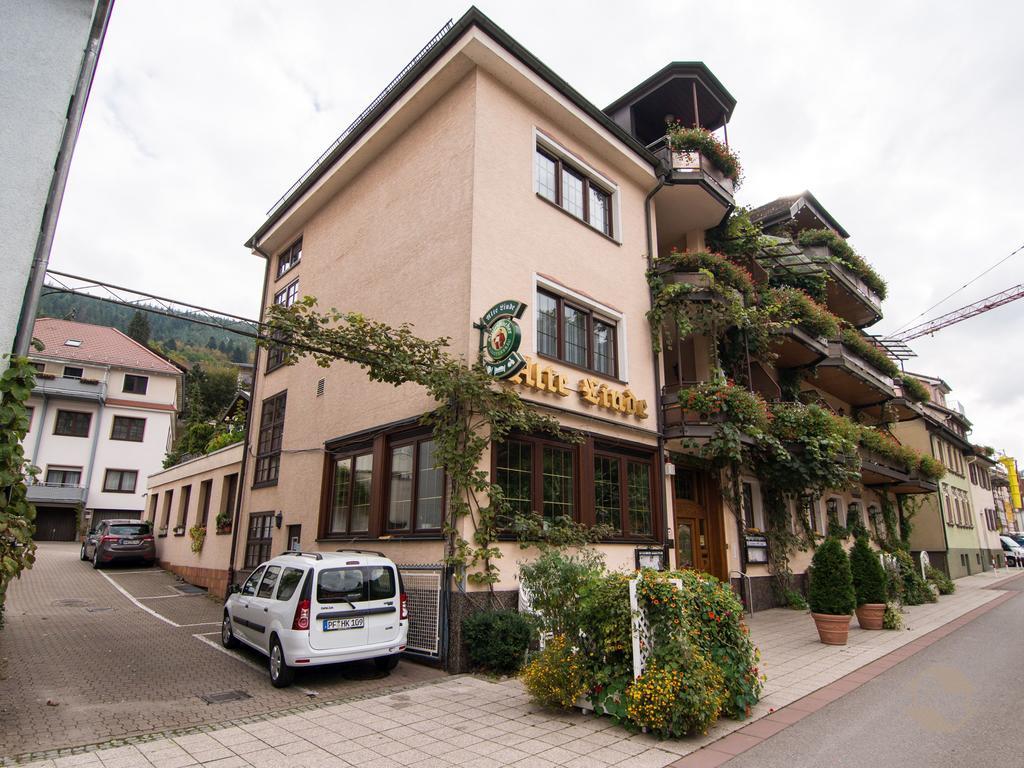 Hotel Restaurant Alte Linde Bad Wildbad Exterior photo
